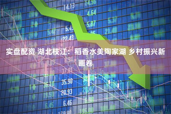 实盘配资 湖北枝江：稻香水美陶家湖 乡村振兴新画卷